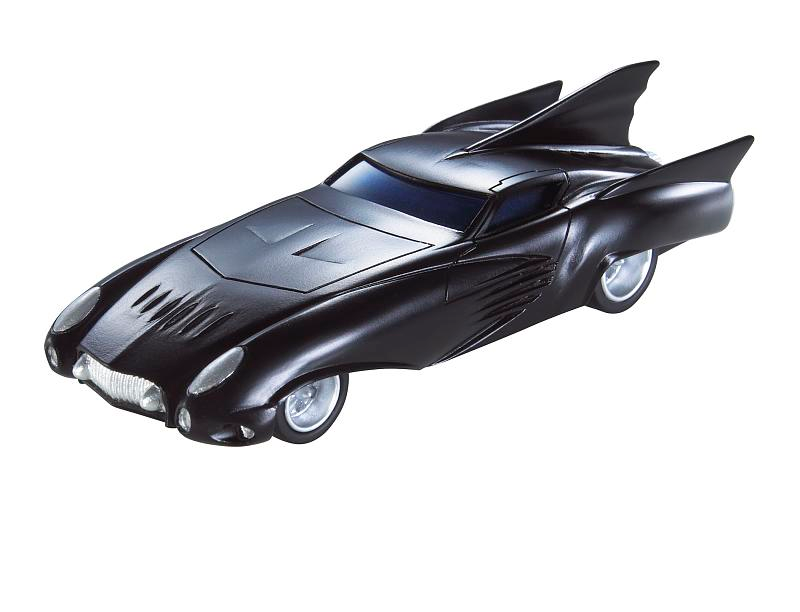 Illustration for article titled Speed Racer vs. Batmobile Zoomdown: Entire 2008 Toy Lineup Get Us All Revved Up